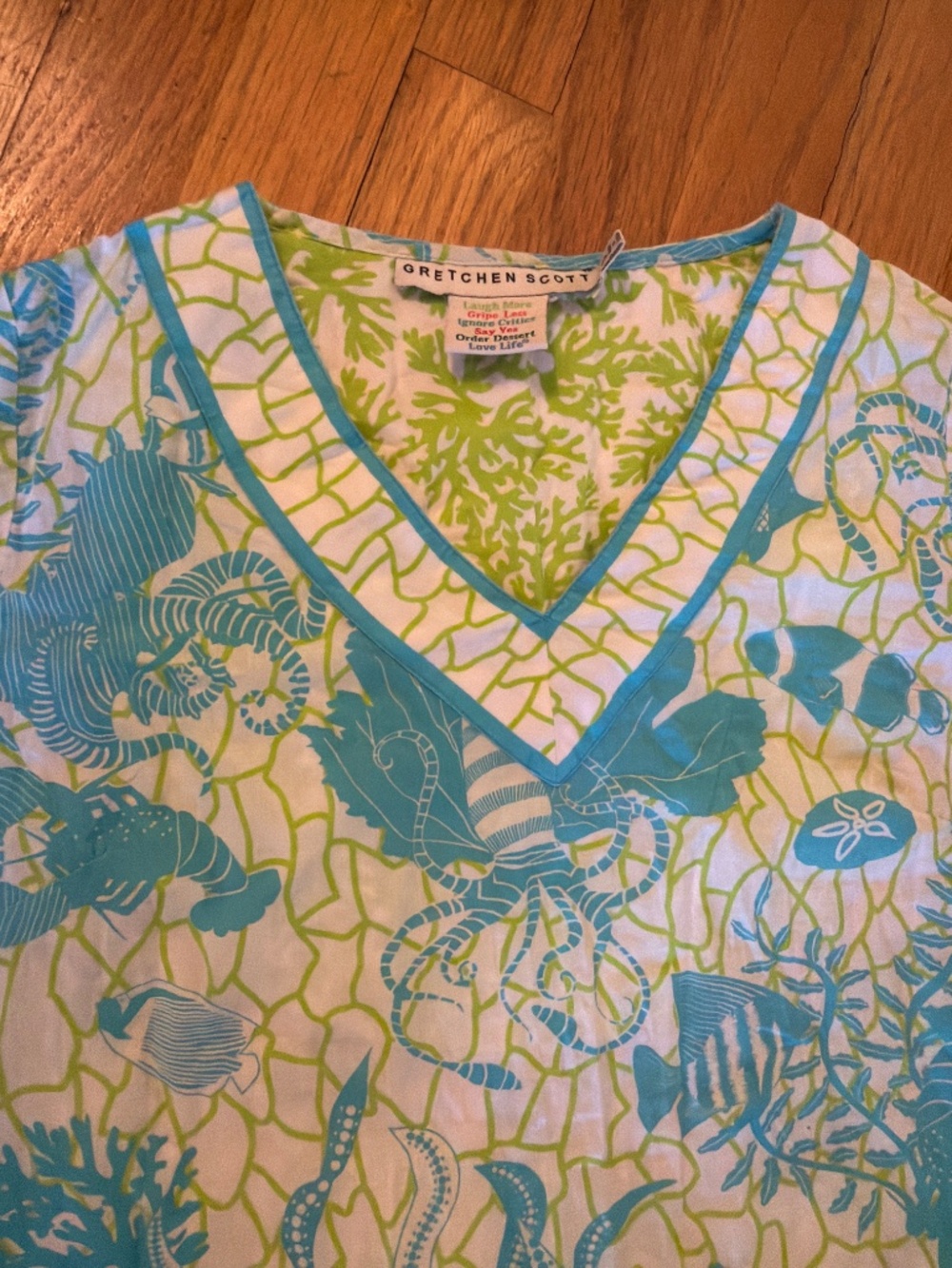 Gretchen Scott tunic top and pants - Picture 2 of 3